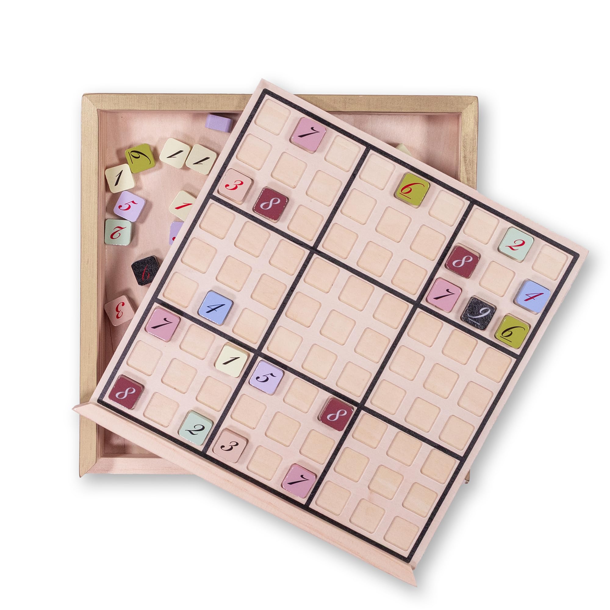 Amazon.com: kate spade new york Wooden Sudoku Board Game with 120